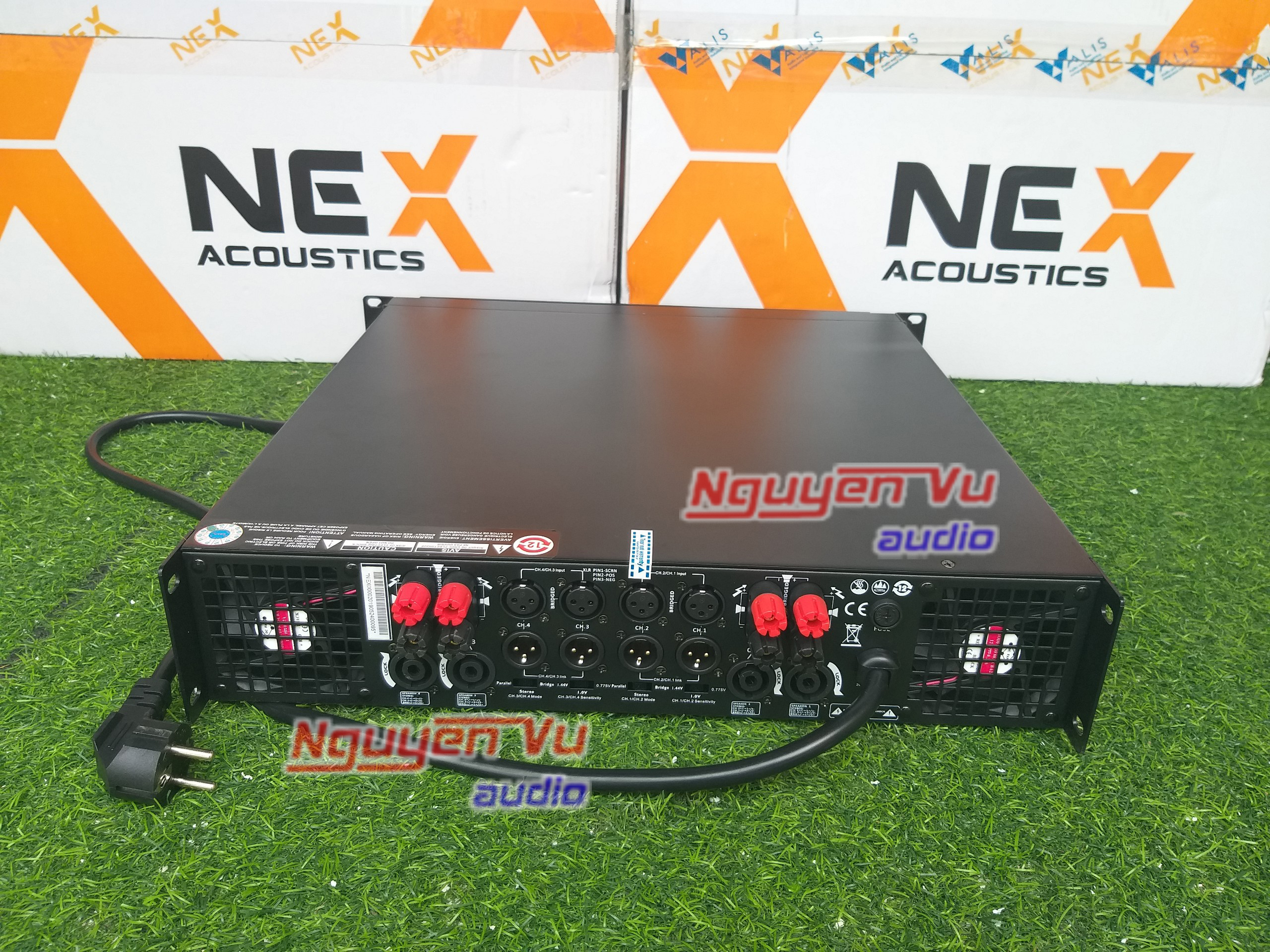 Cục đẩy công suất 4 kênh NEX V6.4